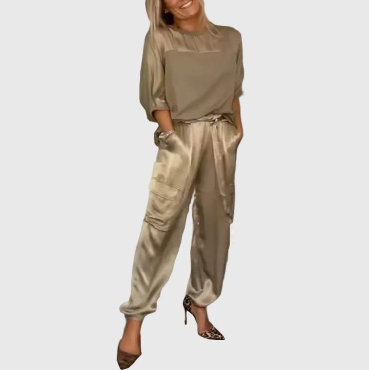 Amelia | Luxury Fluid Two-Piece Set