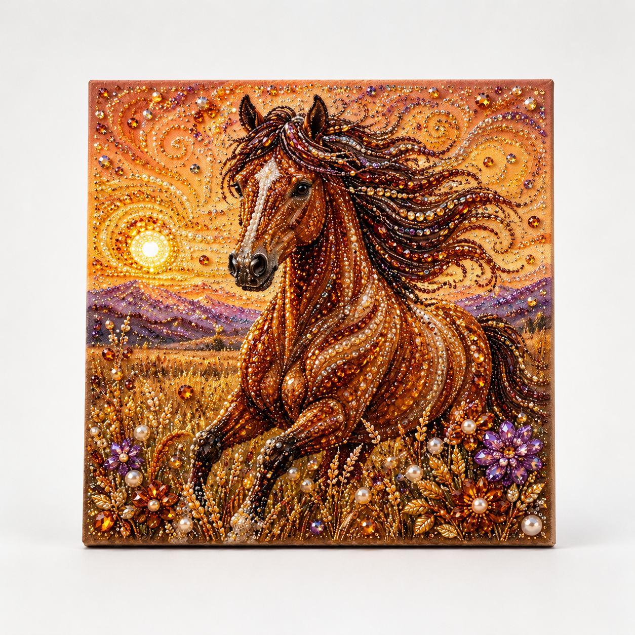 Hoofield – Highland Cow Pearl Art Kit