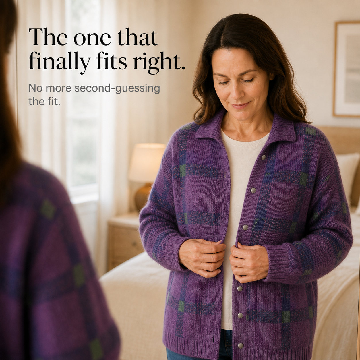 Collarhold – Oversized Cardigan With A Collar That Holds Its Shape