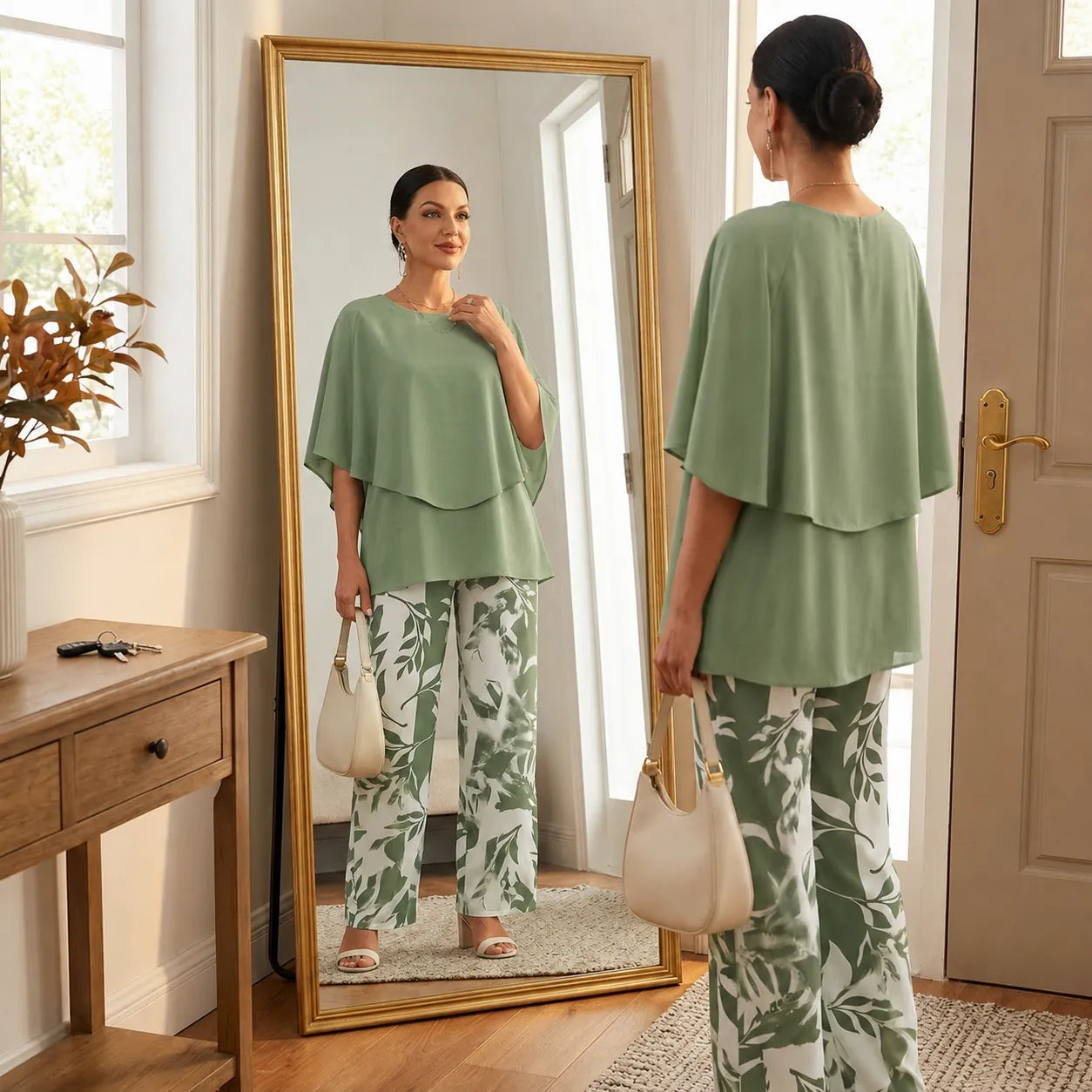 Elara – Flowy Two Piece Set for Women