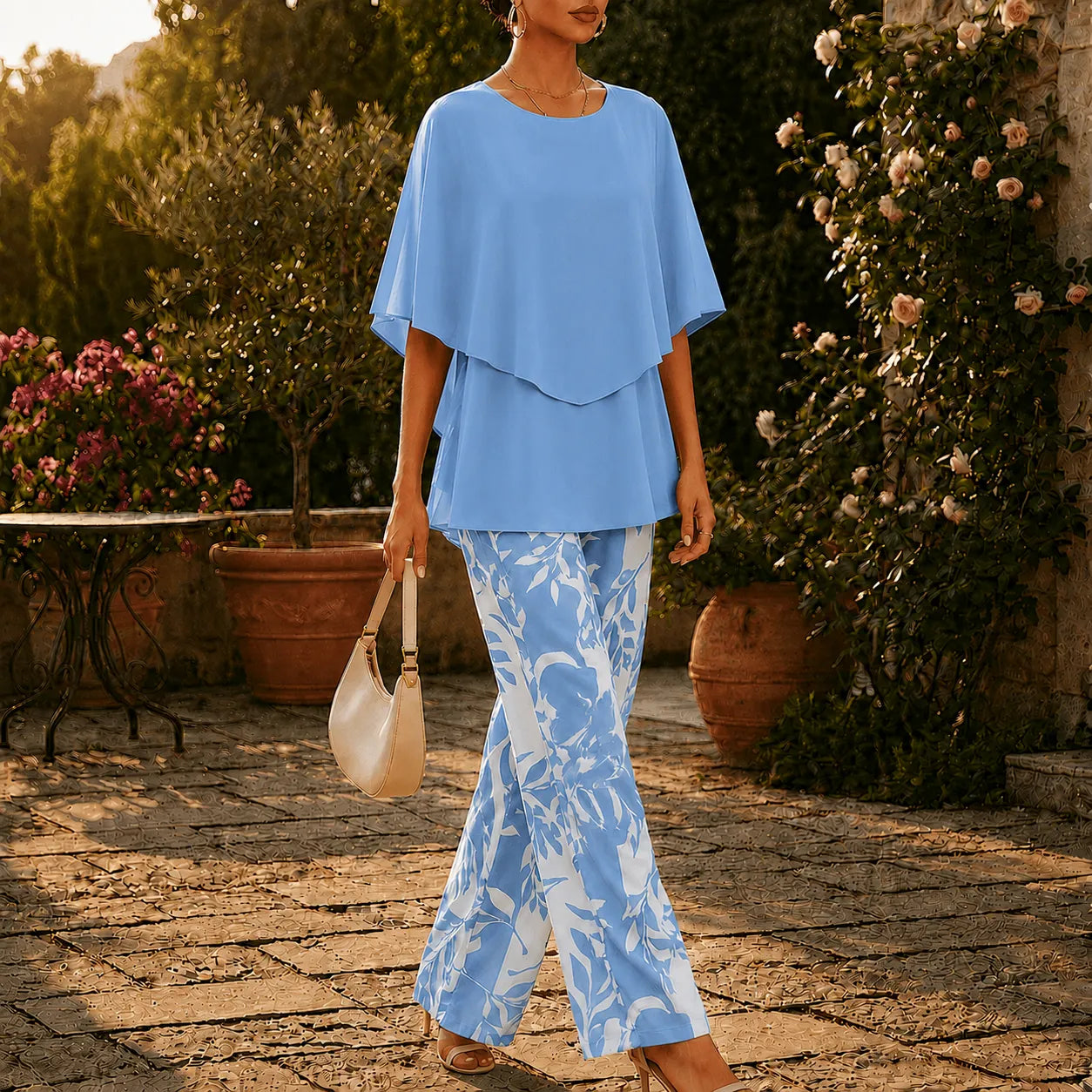 Elara – Flowy Two Piece Set for Women