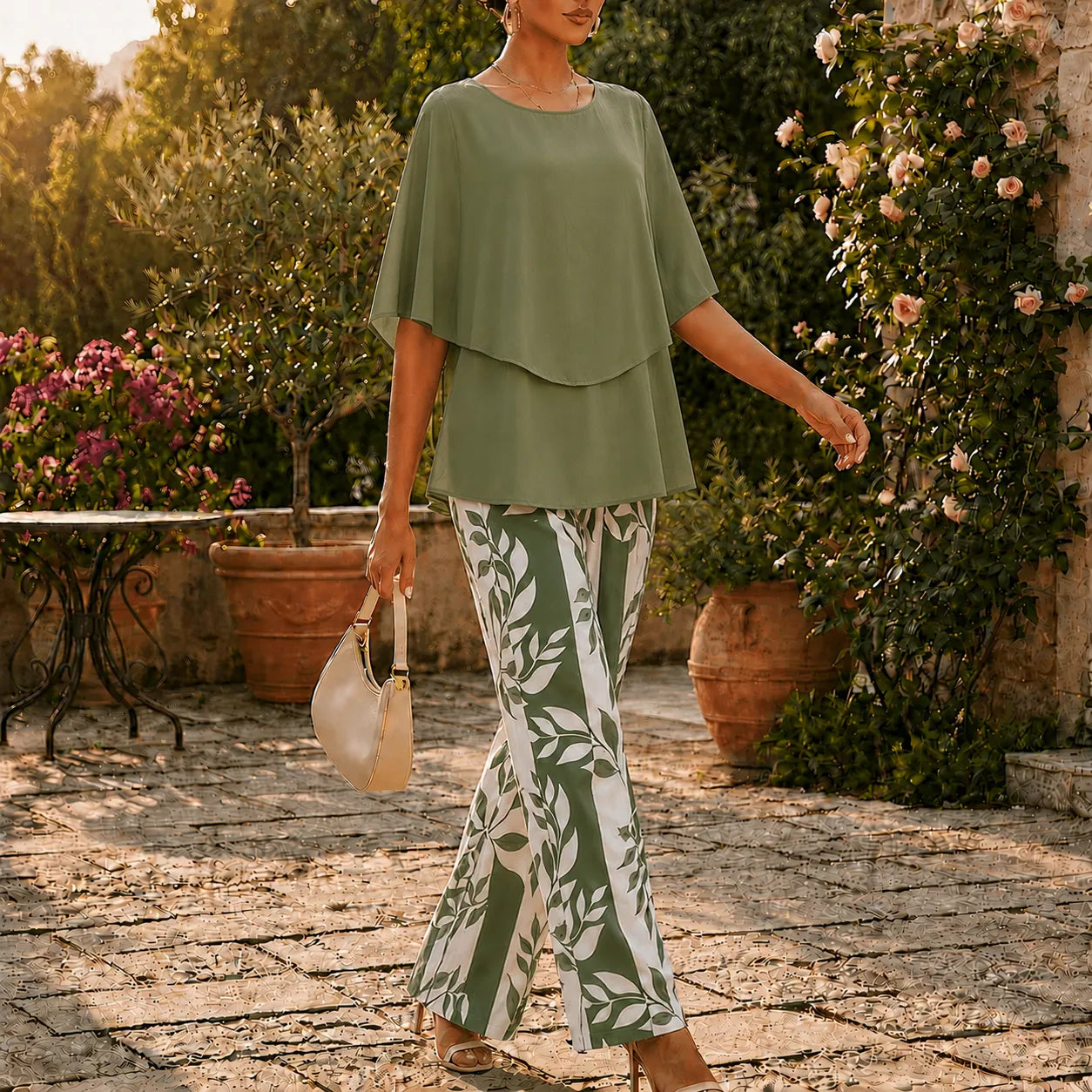Elara – Flowy Two Piece Set for Women