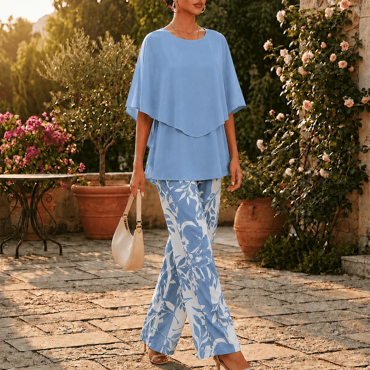 Elara – Flowy Two Piece Set for Women