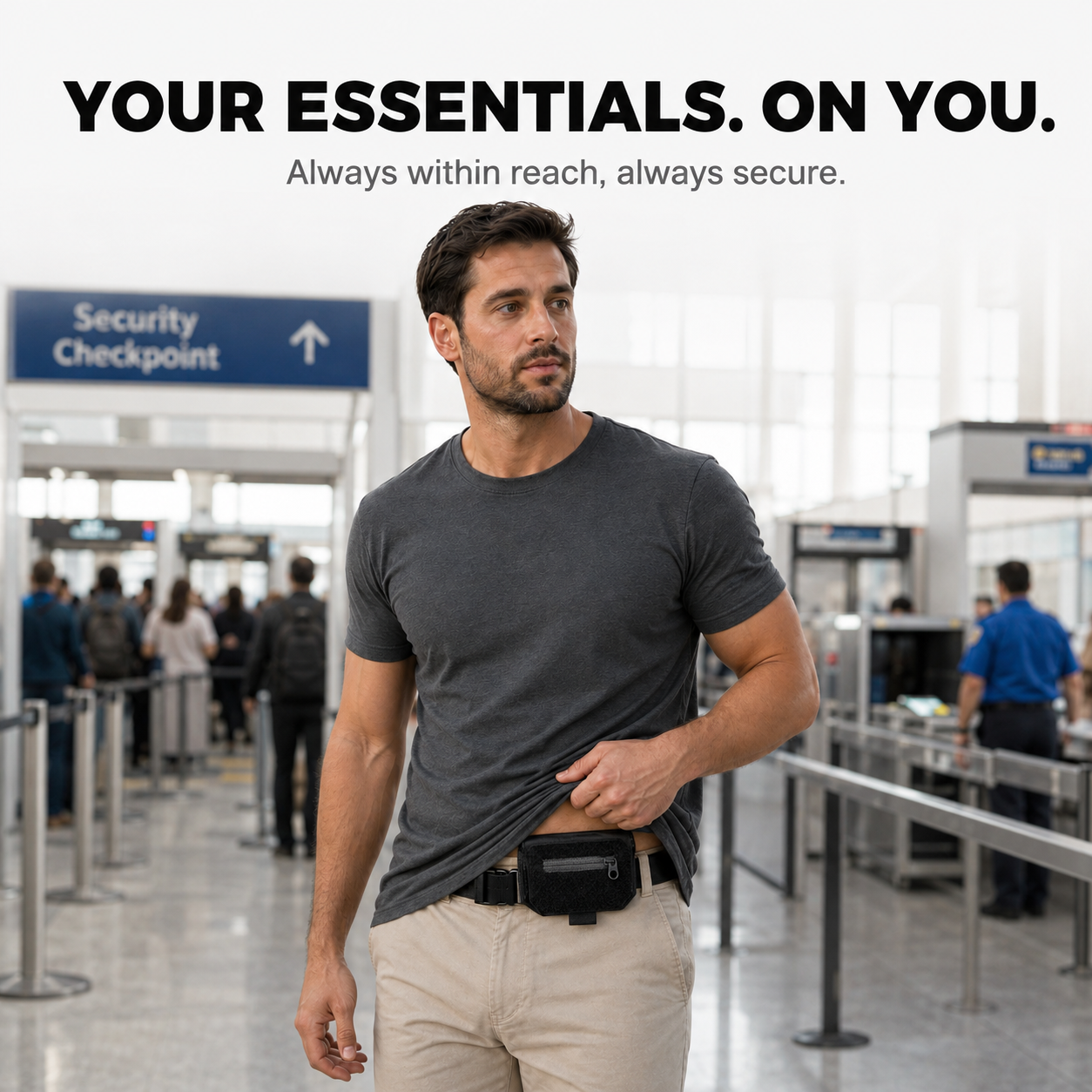 Beltora – Slim Belt Wallet for Hidden Carry
