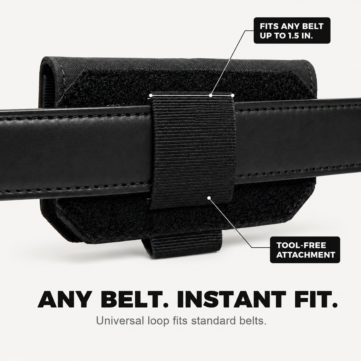 Beltora – Slim Belt Wallet for Hidden Carry