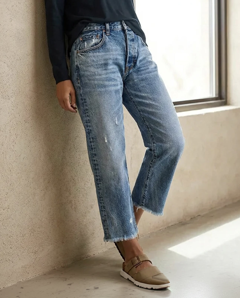 Danice™ | Cropped straight-leg jeans