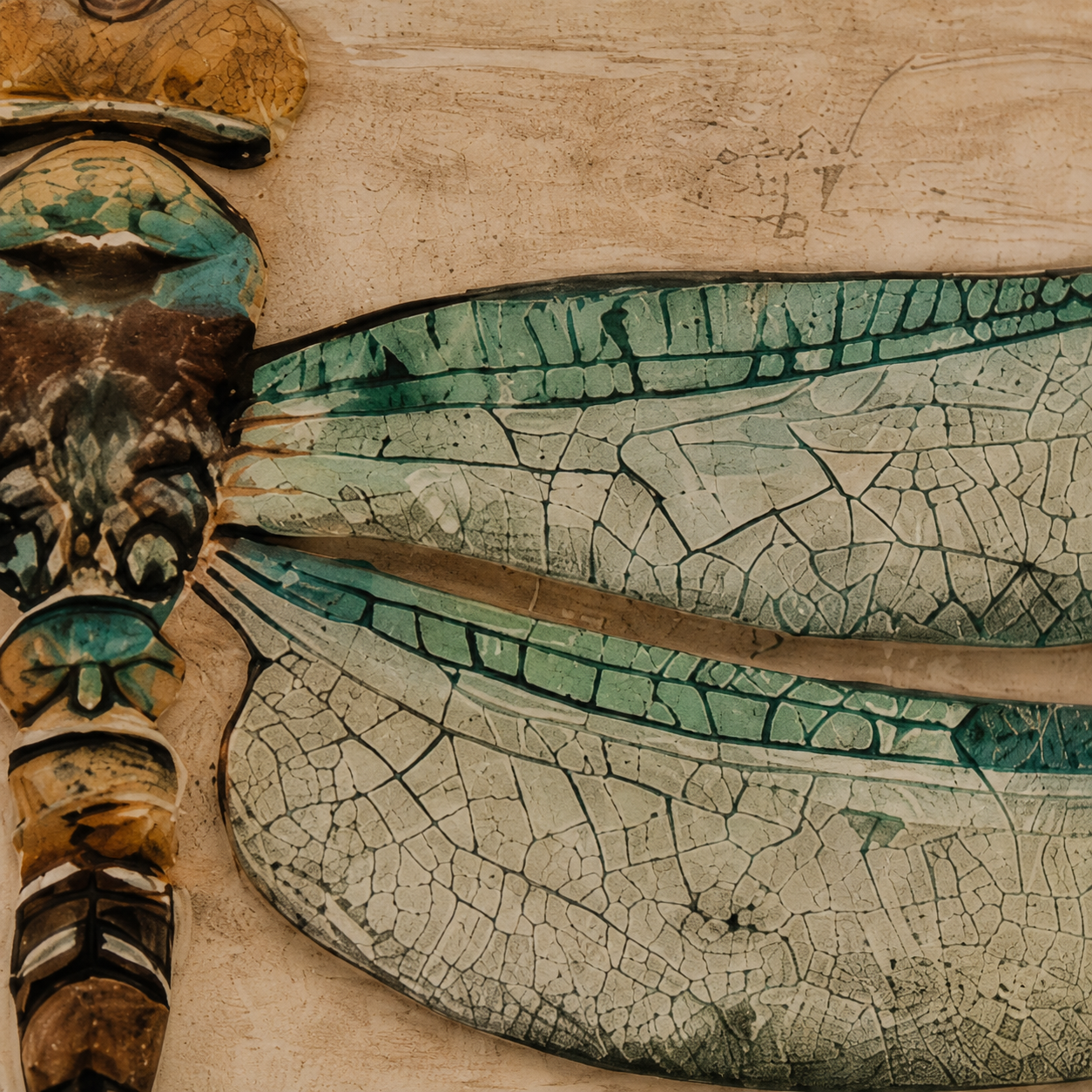 Lunavia – Dragonfly Memorial Plaque with Engraved Remembrance Quote