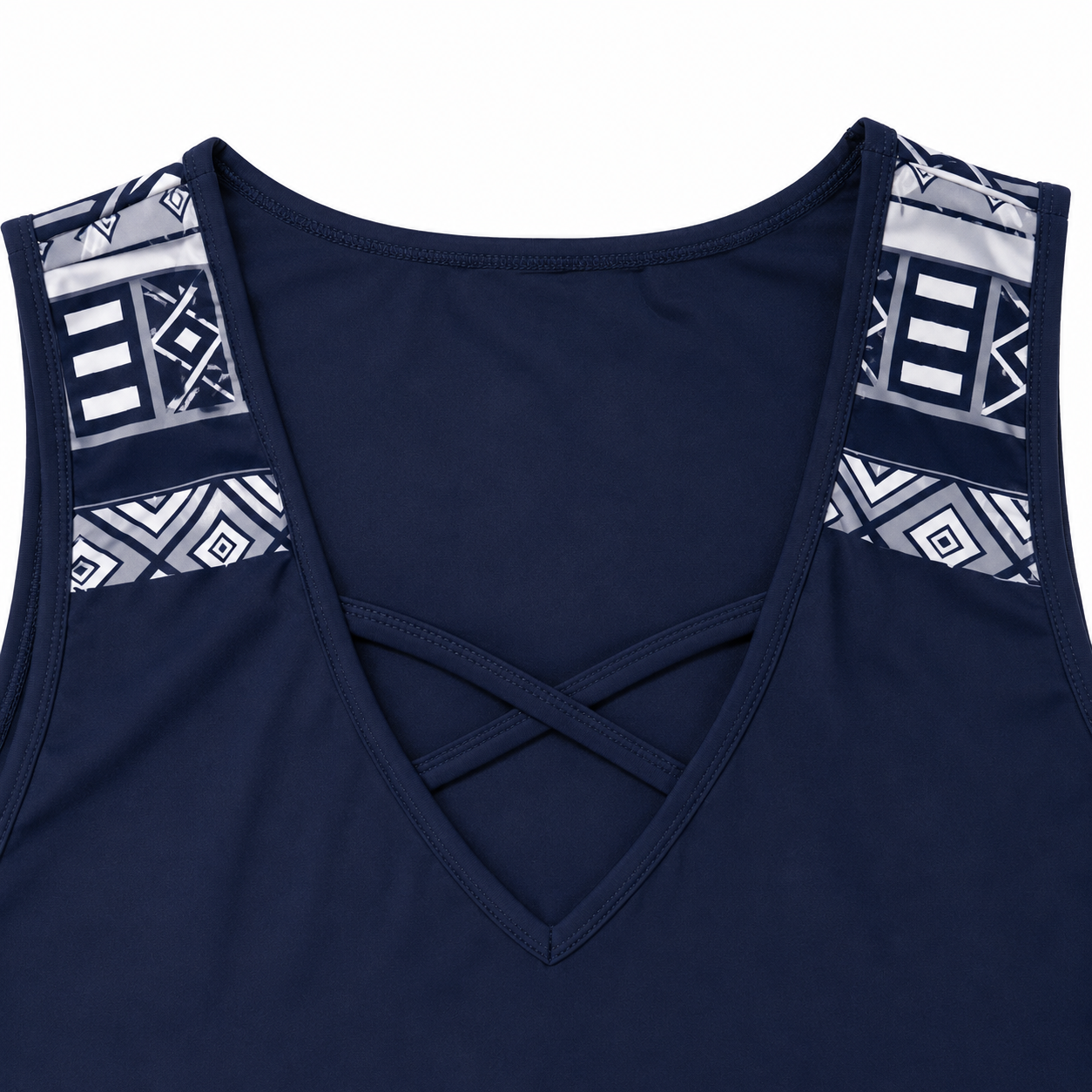 Coastella – Longline Tankini Set with Boyshorts for Women, Full Coverage Two Piece Swimsuit