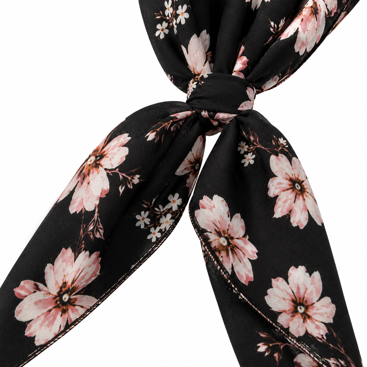 Florenza – Pre-Tied Floral Head Scarf Turban, Soft Elastic, 5 Prints