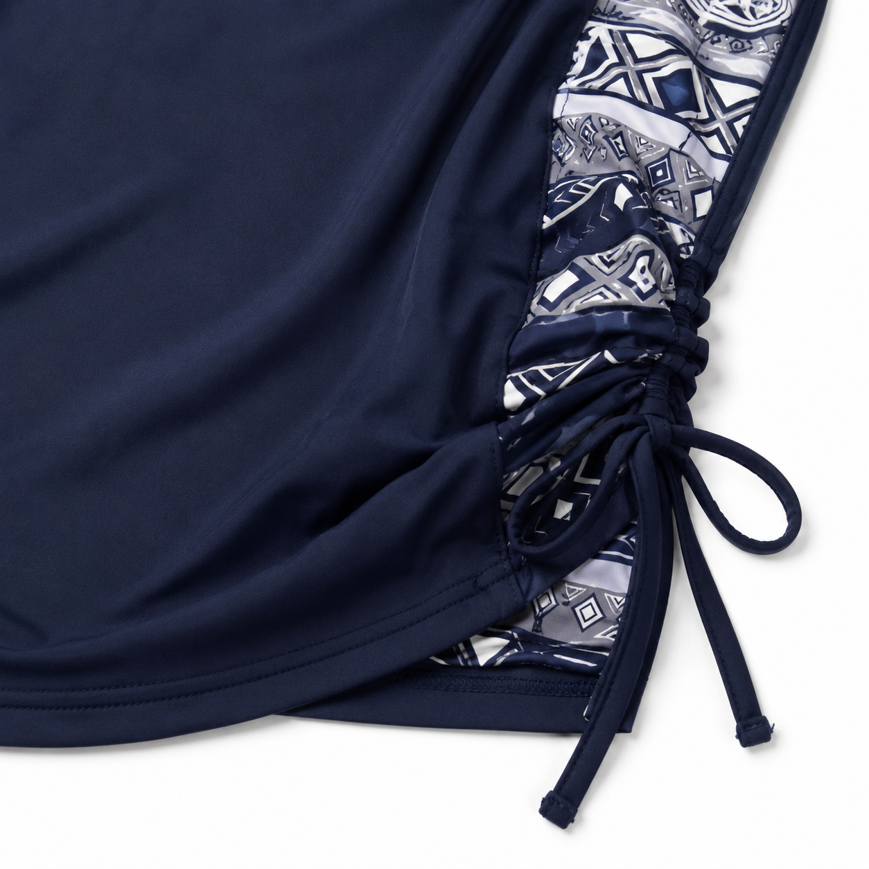 Coastella – Longline Tankini Set with Boyshorts for Women, Full Coverage Two Piece Swimsuit