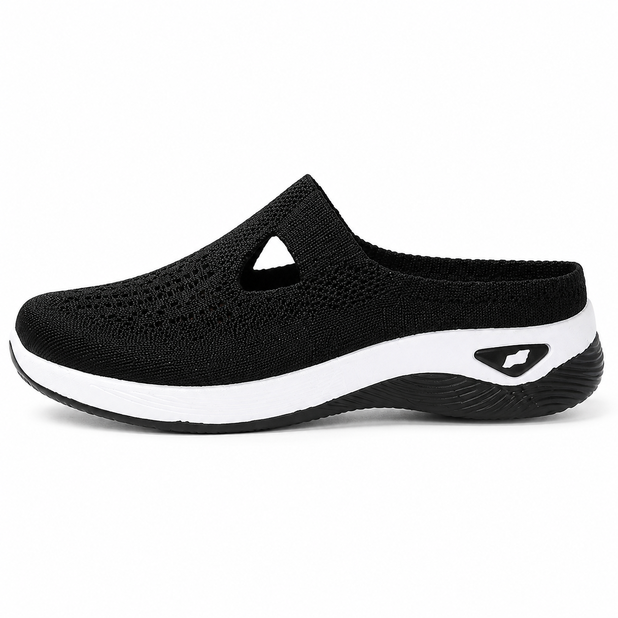 Airessa – Breathable Mesh Slip-On Mules with Cushioned Air Sole