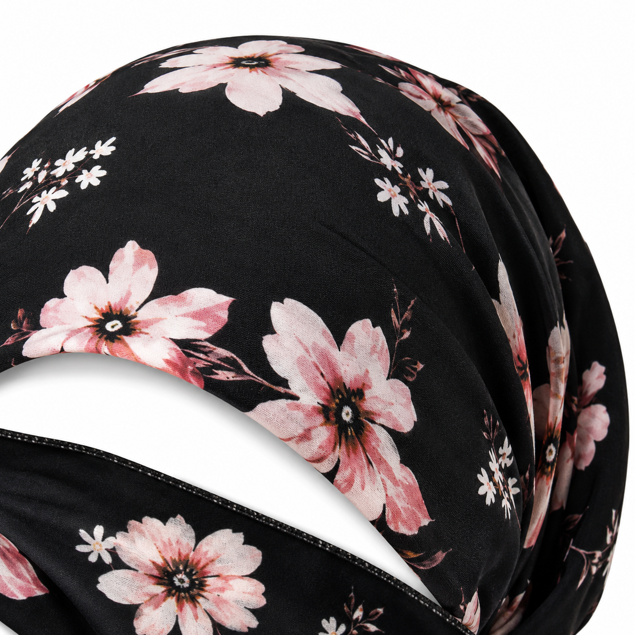 Florenza – Pre-Tied Floral Head Scarf Turban, Soft Elastic, 5 Prints