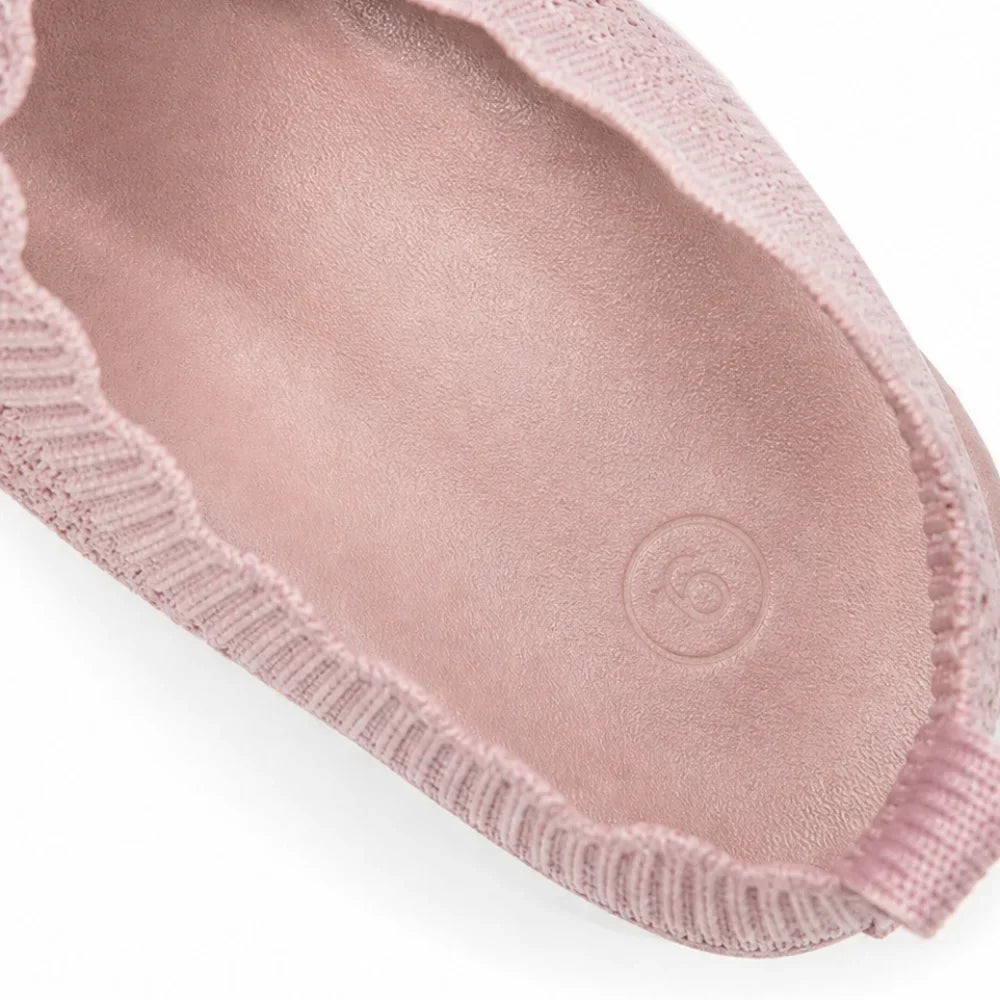 Aurelle – Knit Platform Sandals with Cushioned Sole and Slingback