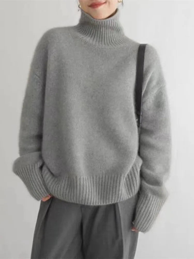 Gabriella™ | Comfortable Cashmere Turtleneck