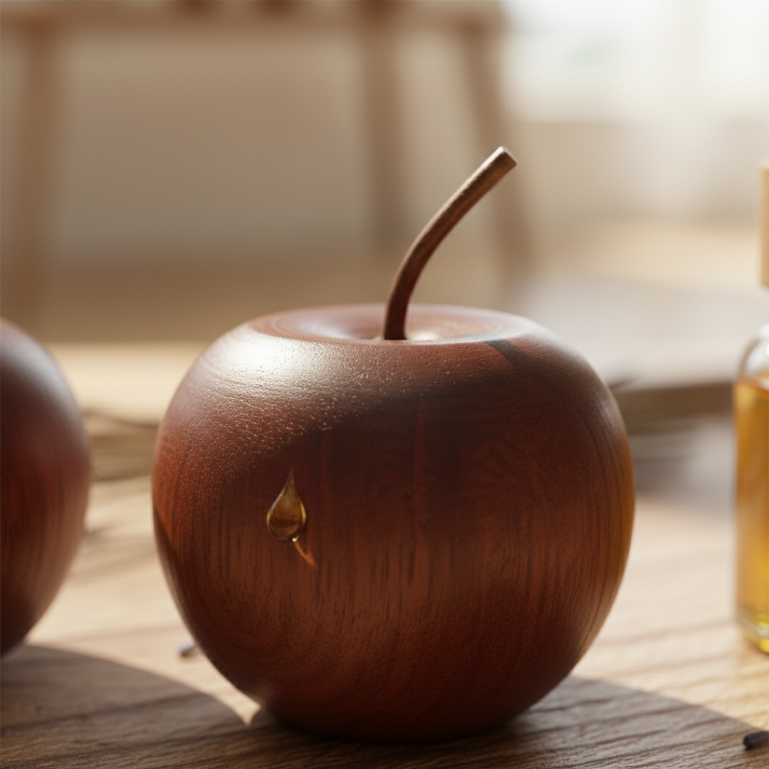 Aromelle – Natural Wood Essential Oil Diffuser Set of 2