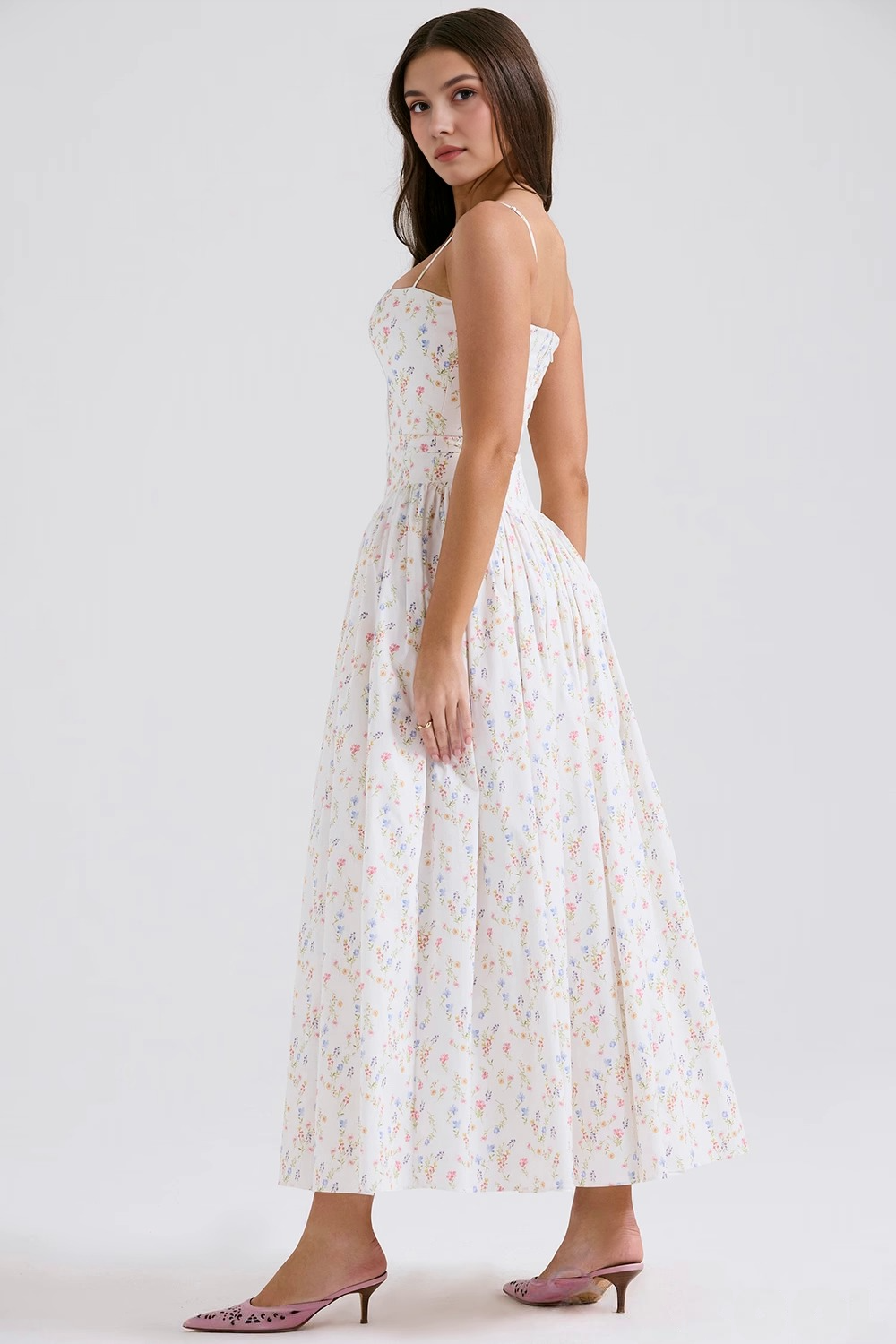 VIOLETTA - Posy Midi Dress