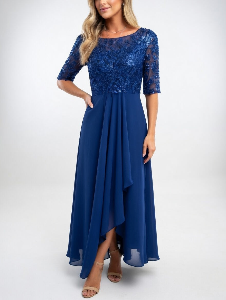 Midi lace dress - Timeless elegance for women