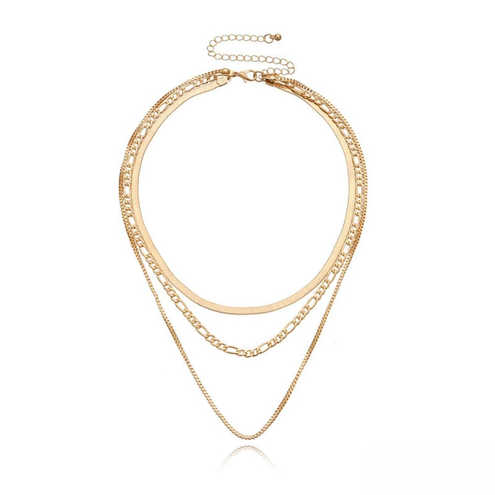 Noara – Vintage Style Three-Layer Necklace