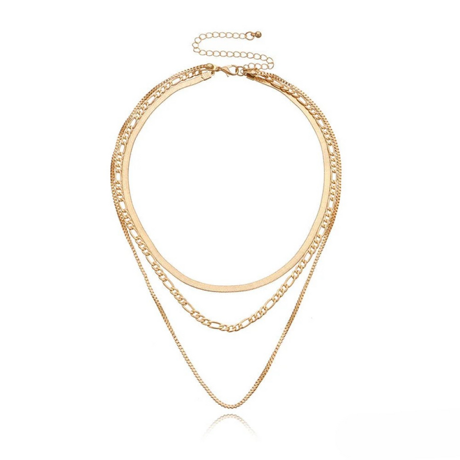 Noara – Vintage Style Three-Layer Necklace