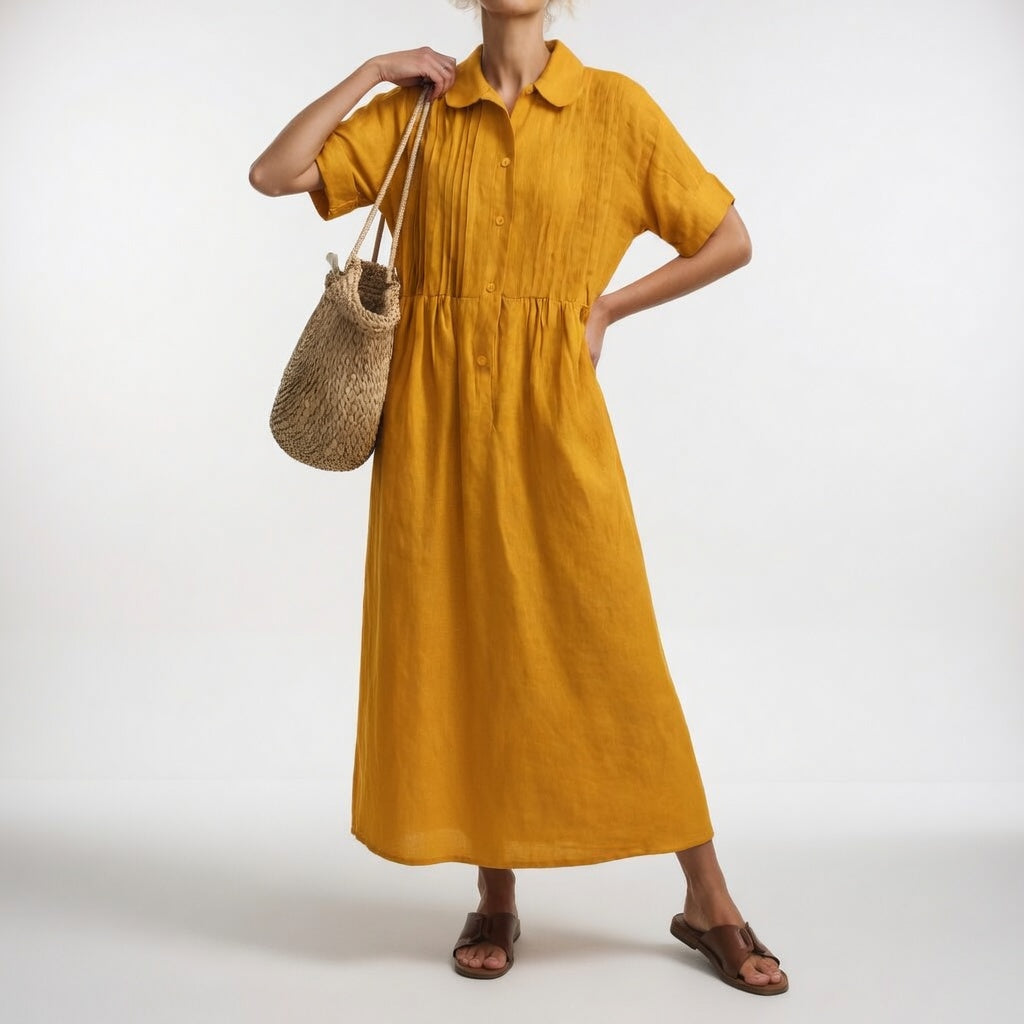 Lysandra™ - Breezy Summer Shirt Dress