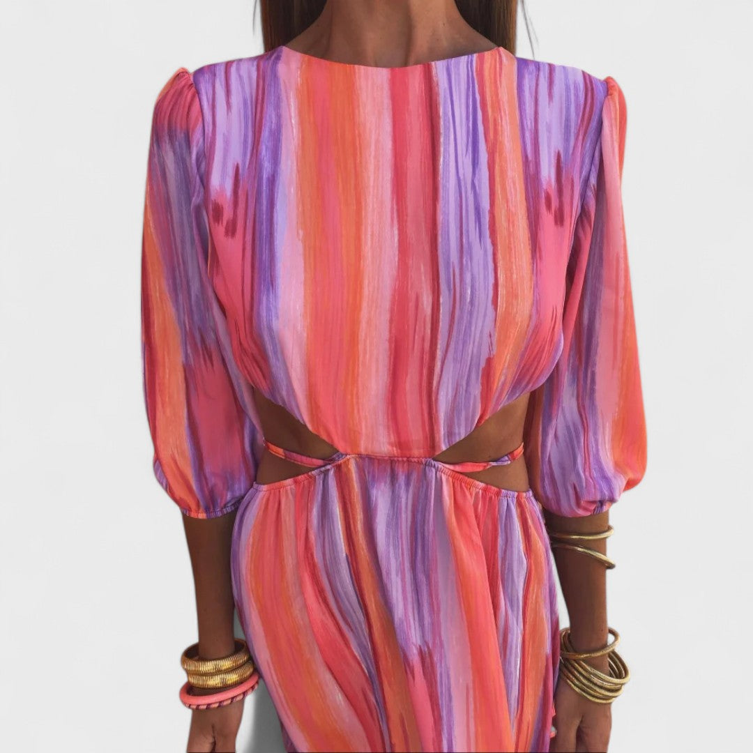 KIKI | LONG RIVIERA DRESS