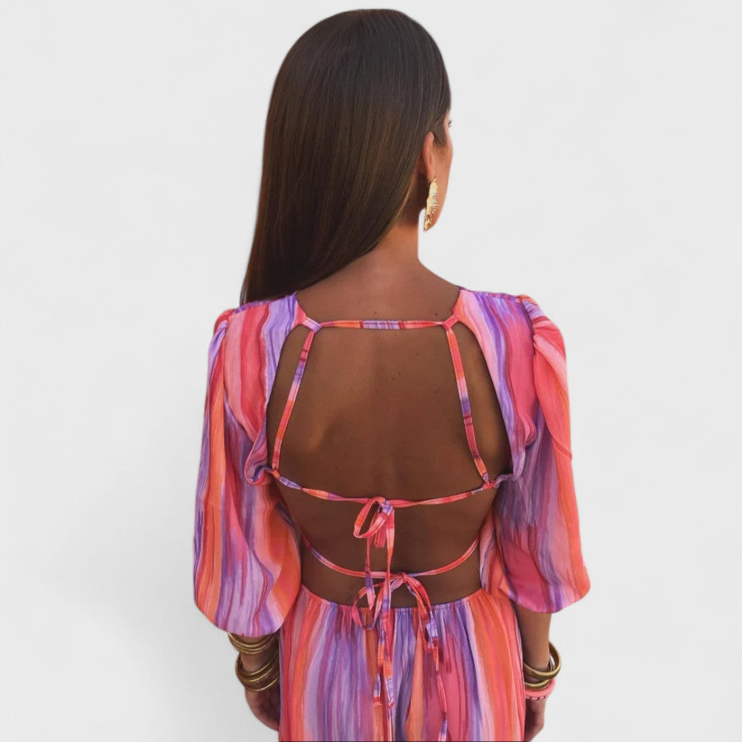 Delacroix™ | Riviera Radiance Maxi Dress