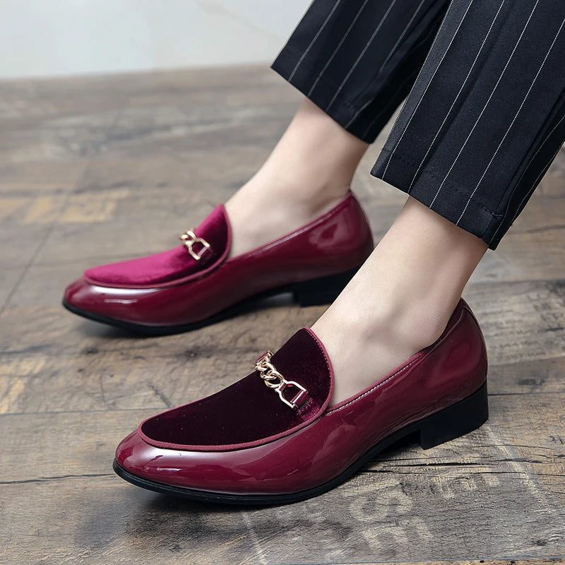 Danielle | Women’s Orthopedic Chain Detail Slip On Loafers