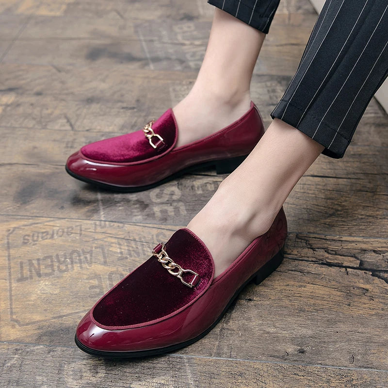 Danielle | Women’s Orthopedic Chain Detail Slip On Loafers