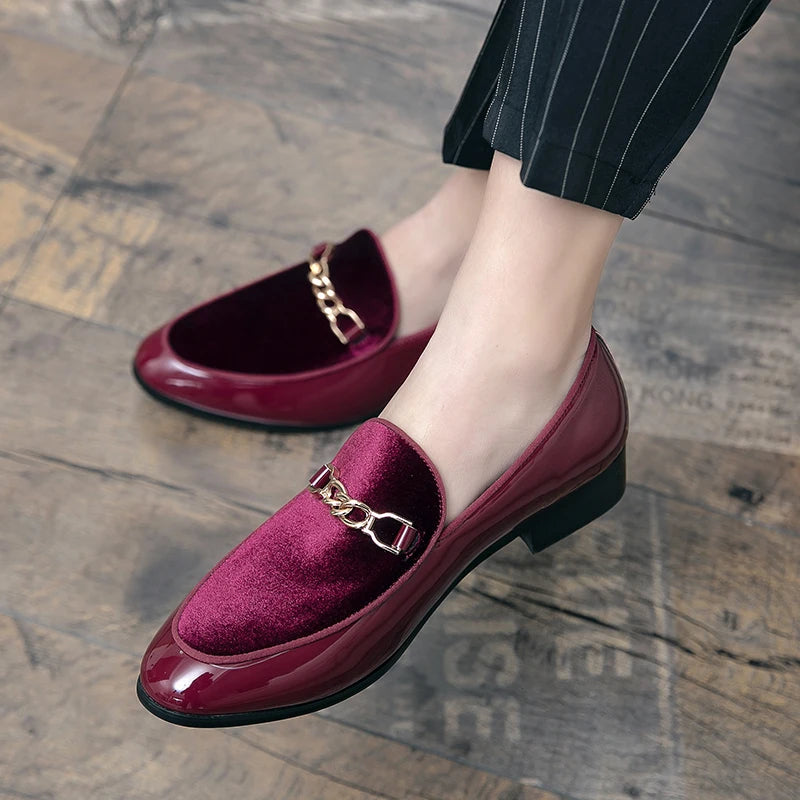 Danielle | Women’s Orthopedic Chain Detail Slip On Loafers
