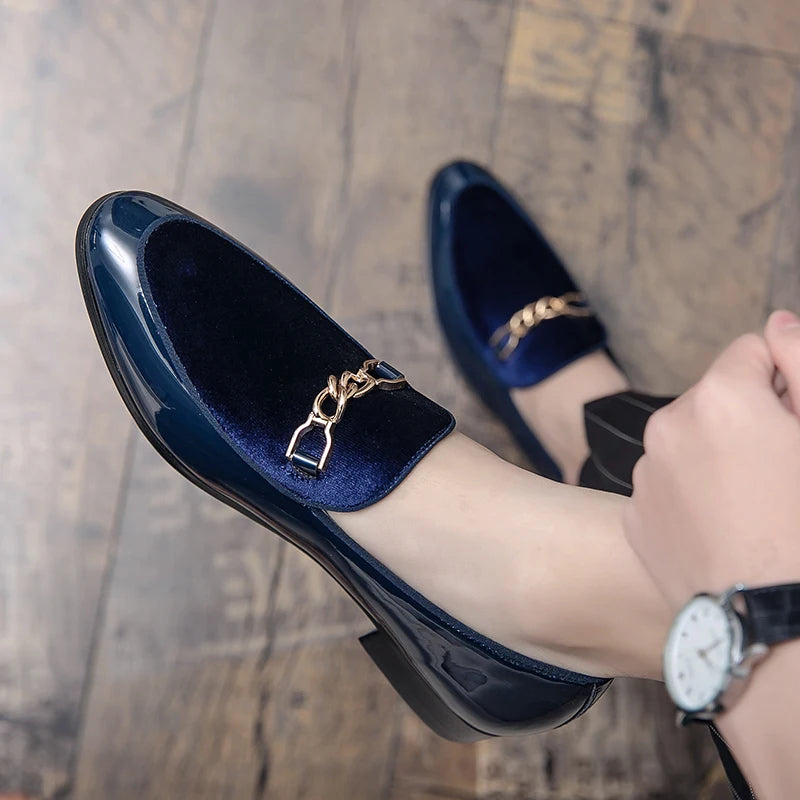 Danielle | Women’s Orthopedic Chain Detail Slip On Loafers