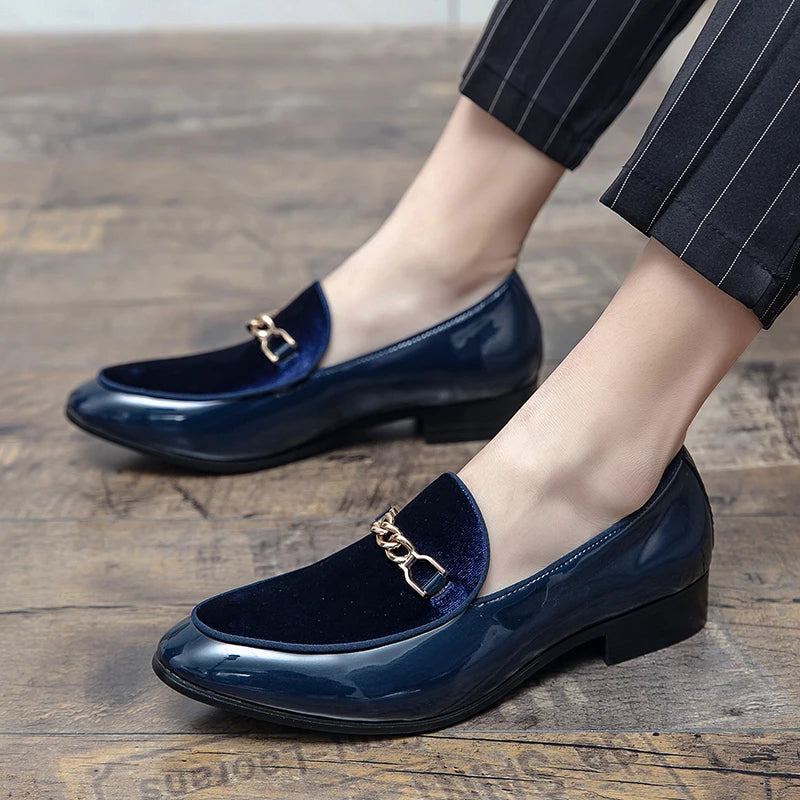 Danielle | Women’s Orthopedic Chain Detail Slip On Loafers