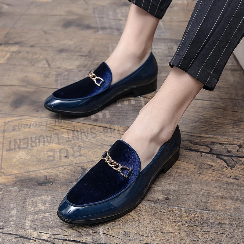 Danielle | Women’s Orthopedic Chain Detail Slip On Loafers