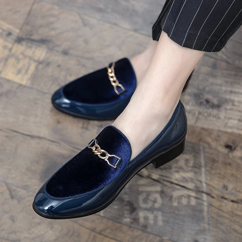 Danielle | Women’s Orthopedic Chain Detail Slip On Loafers