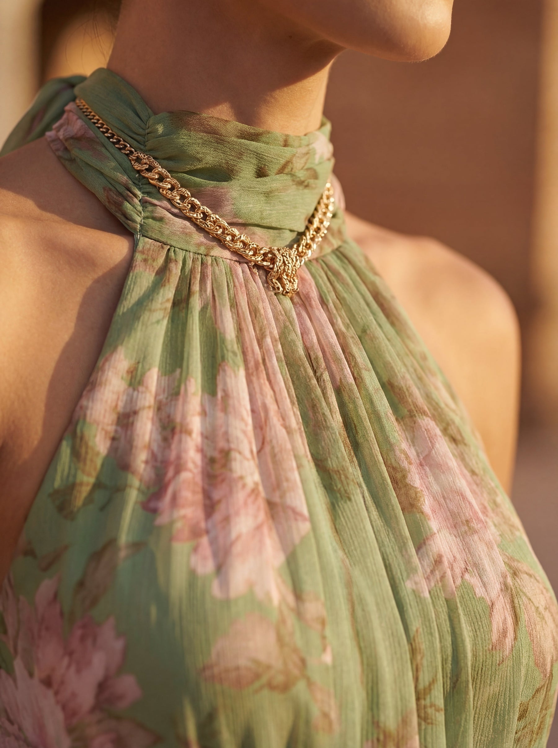 Olivia | Chiffon Maxi Dress