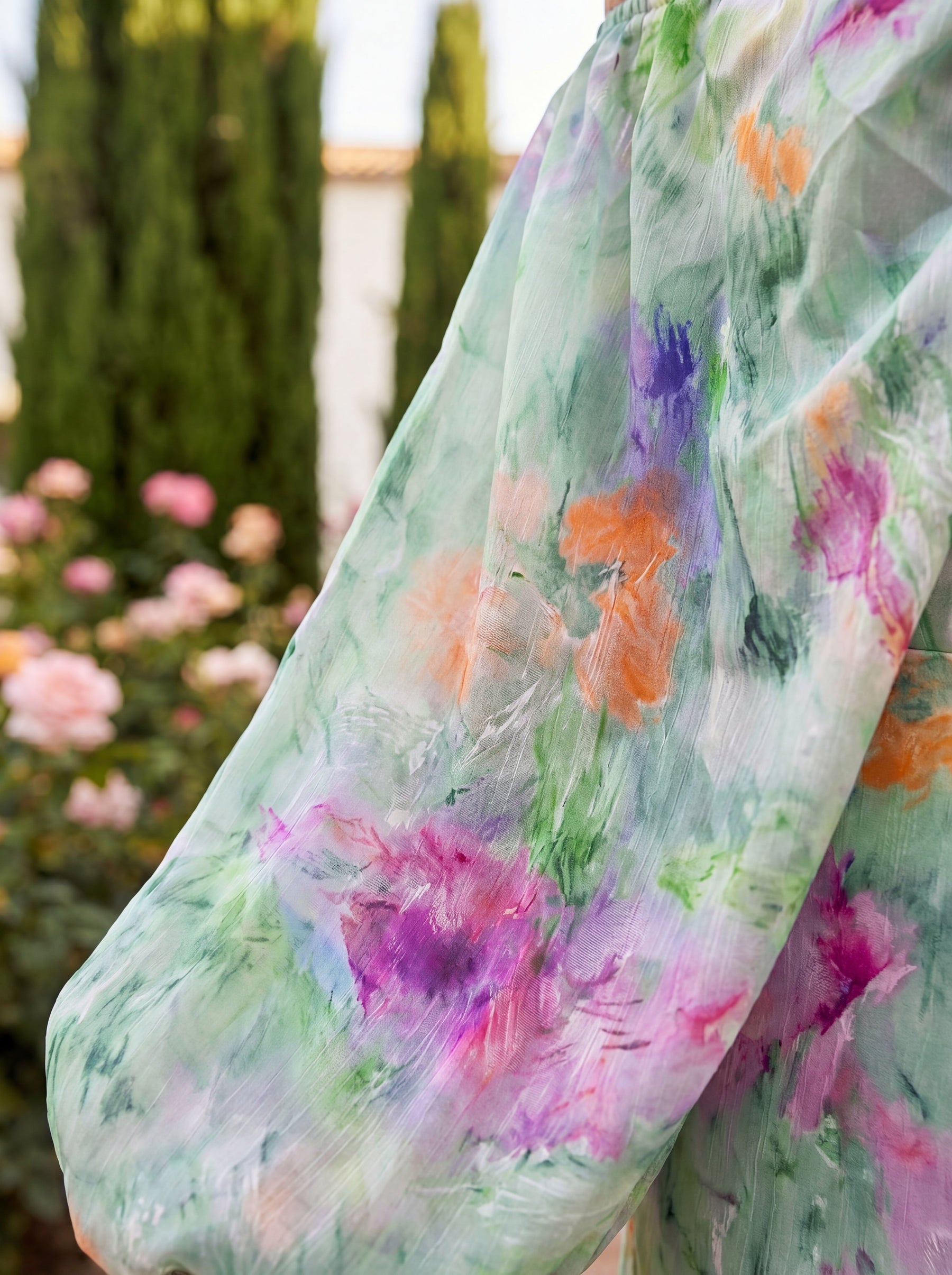 Lindaraja | Off Shoulder Floral Dress