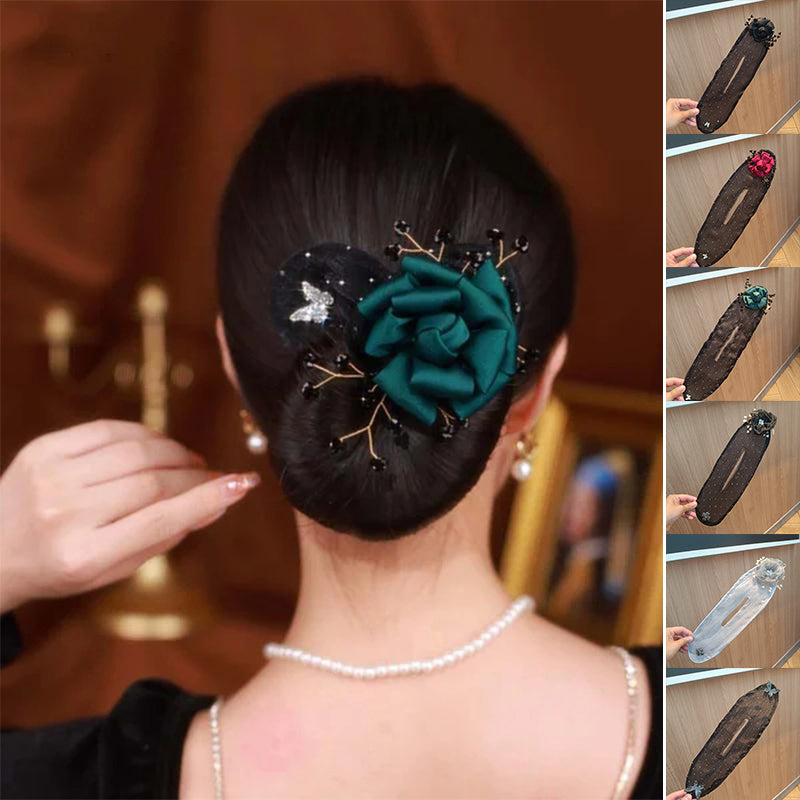Florenza - Elegant Floral Hair Knots for Women (1+1 Free)