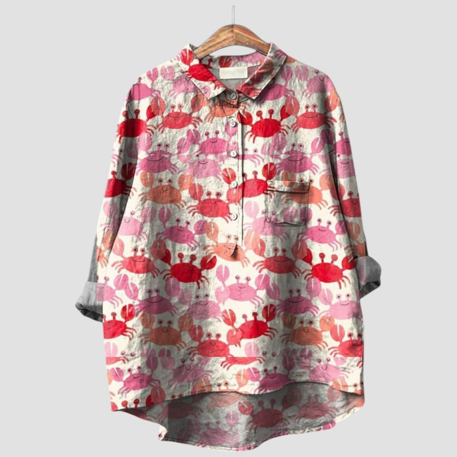 Caliri™ | 2025 – Colorful Crab Blouse