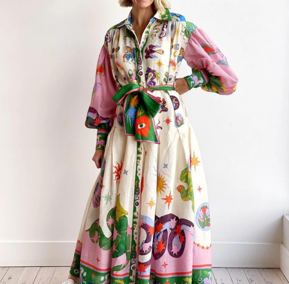 Celia | Italian Maxi Dress