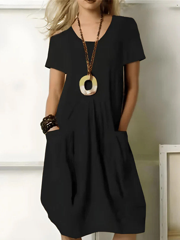 Elise™  | Elegant dress with belly coverage