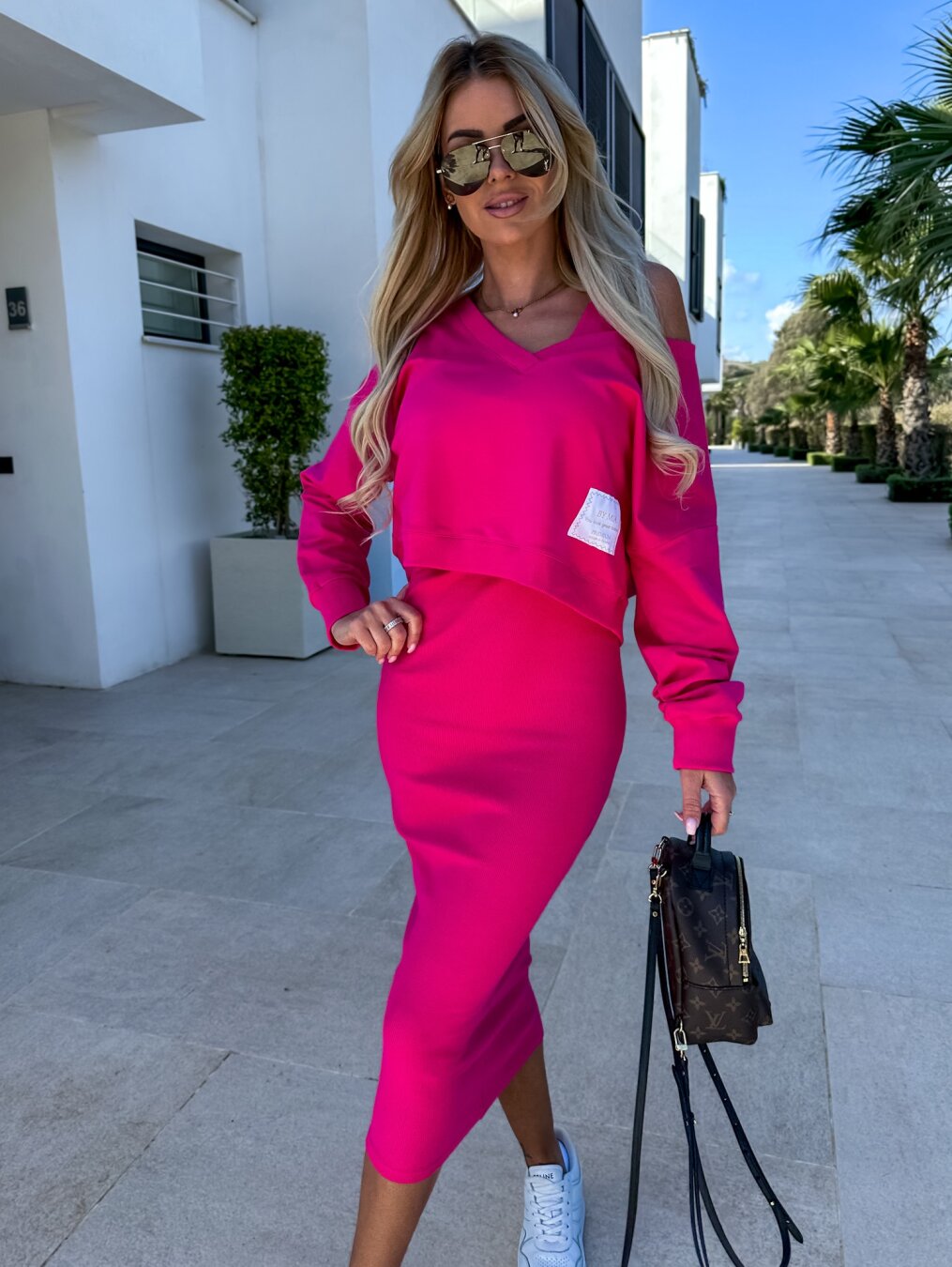 Willow – Casual Sweatshirt and Dress Set