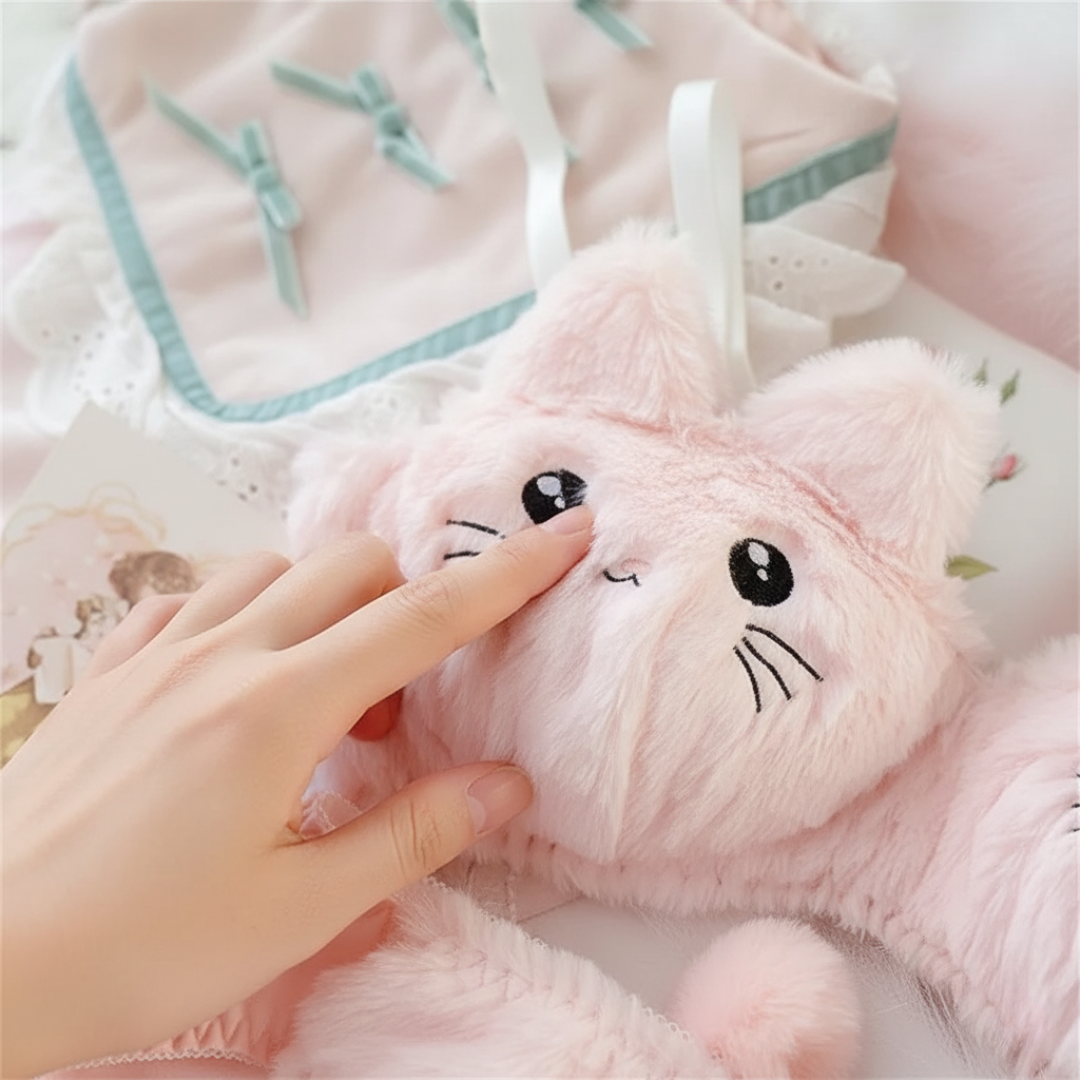 Cozyelle - Women's Plush Lingerie Set, Soft Fleece Cozy Warm