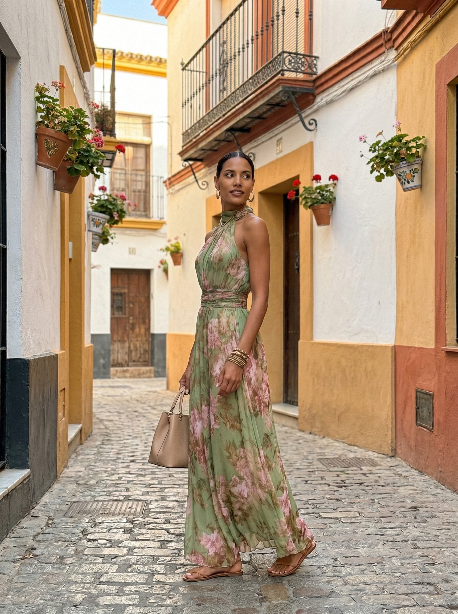Aria™ | Botanical Elegance Dress