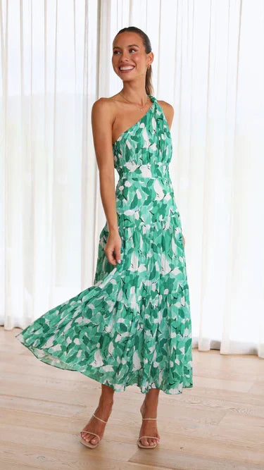 Eliza - Dress with One Shoulder Strap