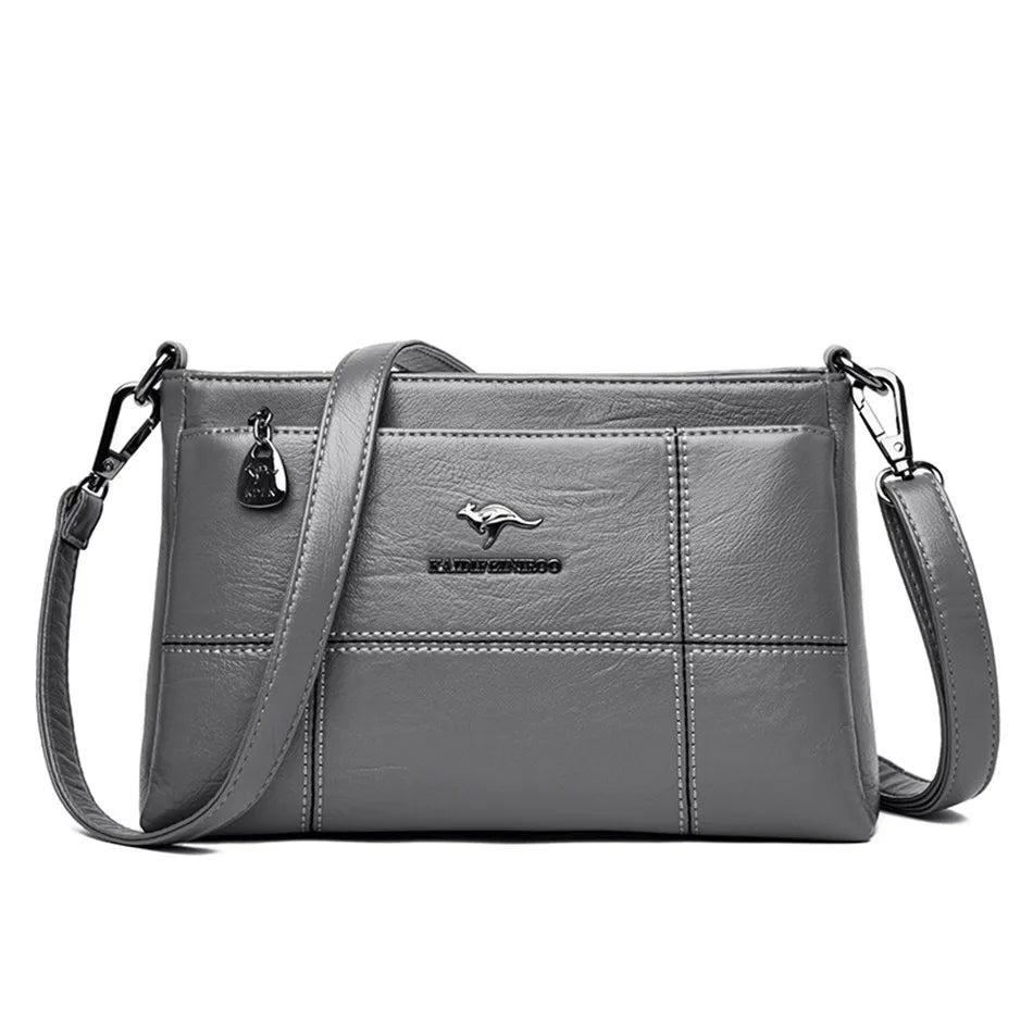 Palmera Partitioned Shoulder Bag