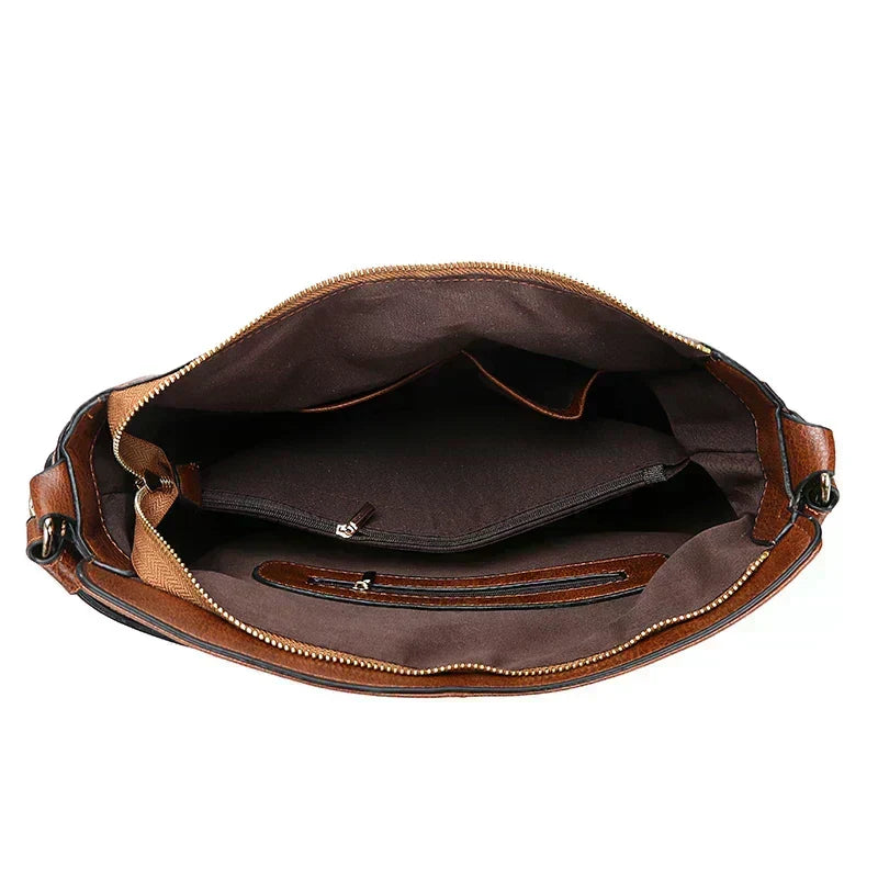 Gudborg | Elegant and Spacious Everyday Bag in Classic Black
