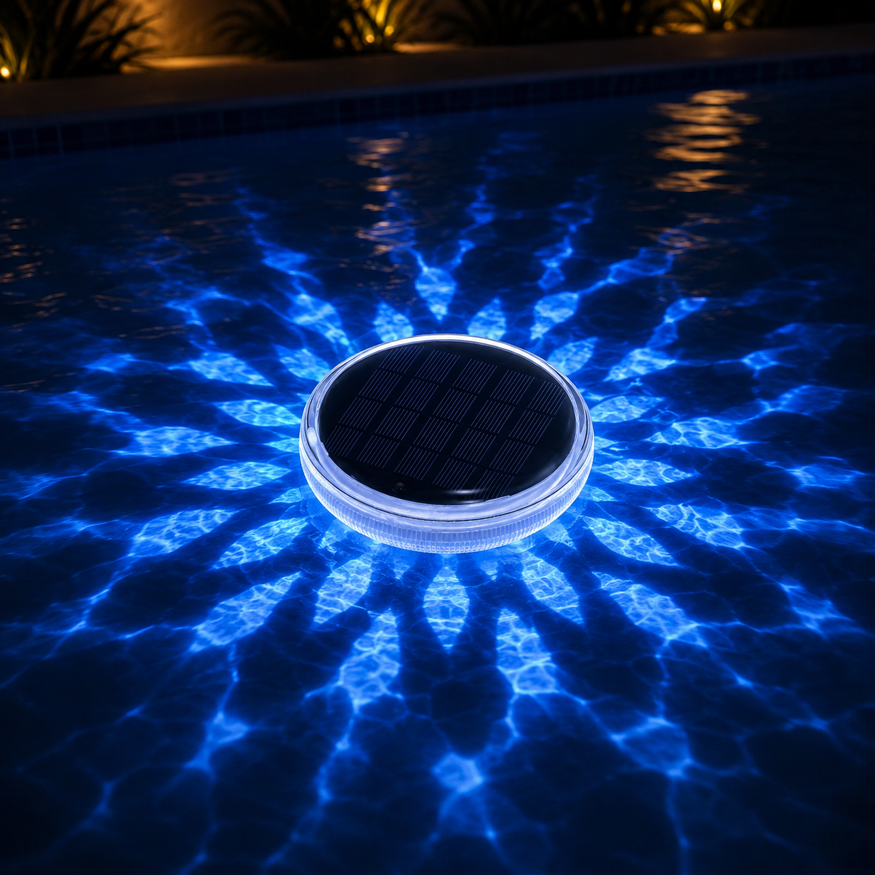 Lunara – Solar Floating Pool Light with Remote and Color Modes
