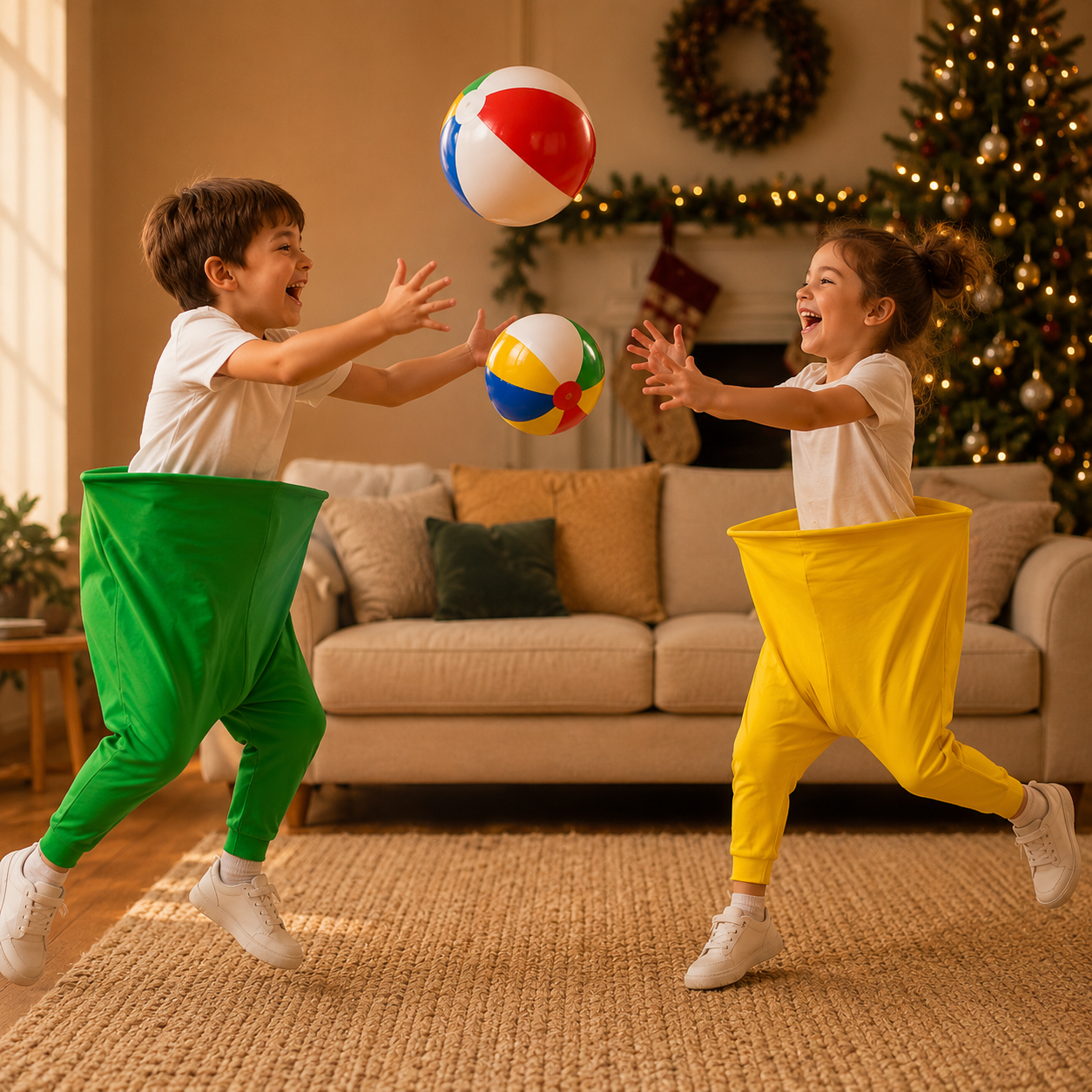 Gigglepants – Wearable Ball Catcher Pants Family Party Game