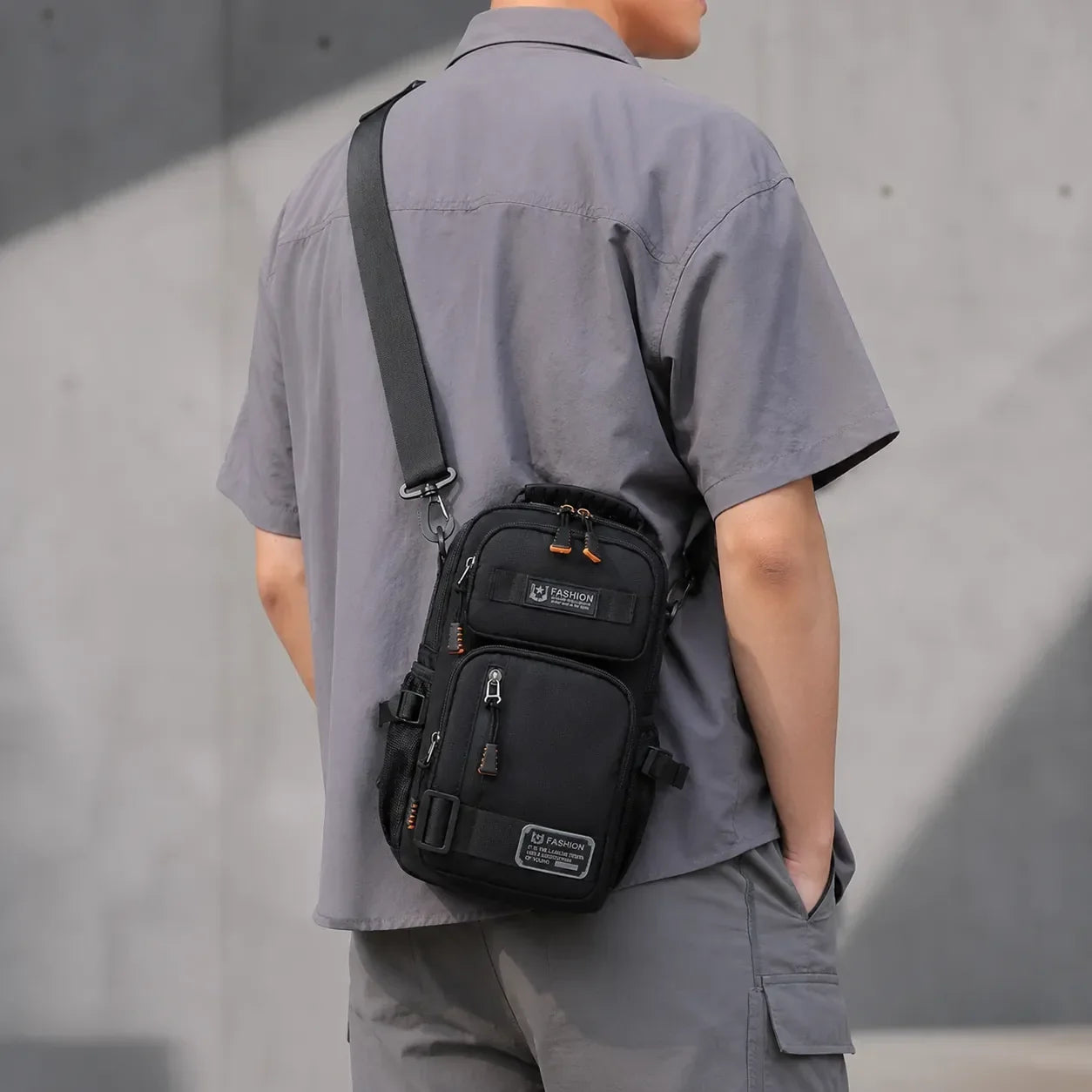 Cargolo – Adjustable Chest Sling Bag Multi-Pockets