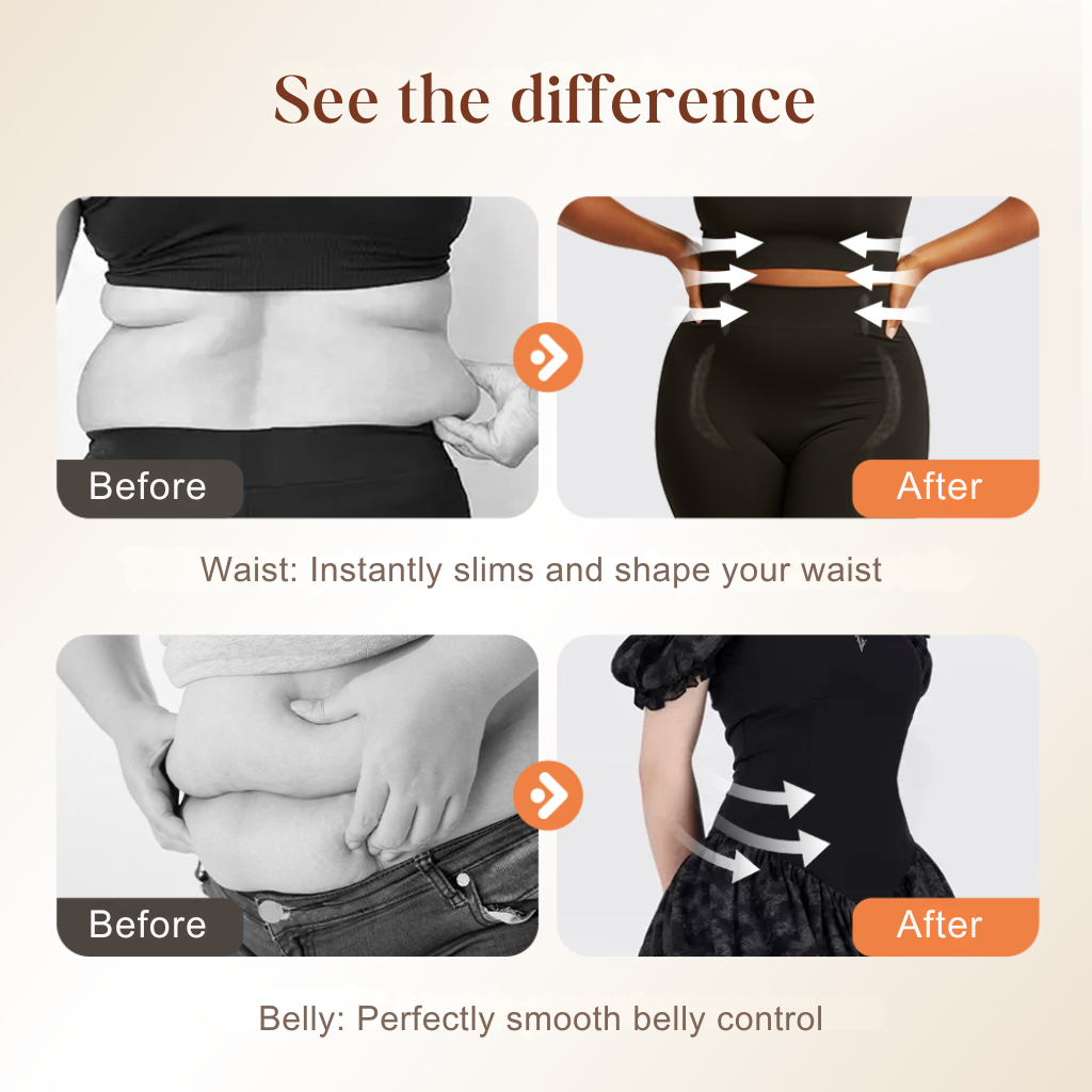 LiftLuxe – High Waist Shaping Shorts with Butt Lift