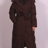 Kaelani - Hooded Warm Long Puffer Coat